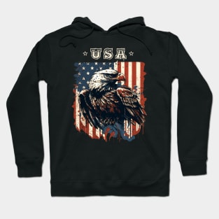 American Eagle Flag Hoodie